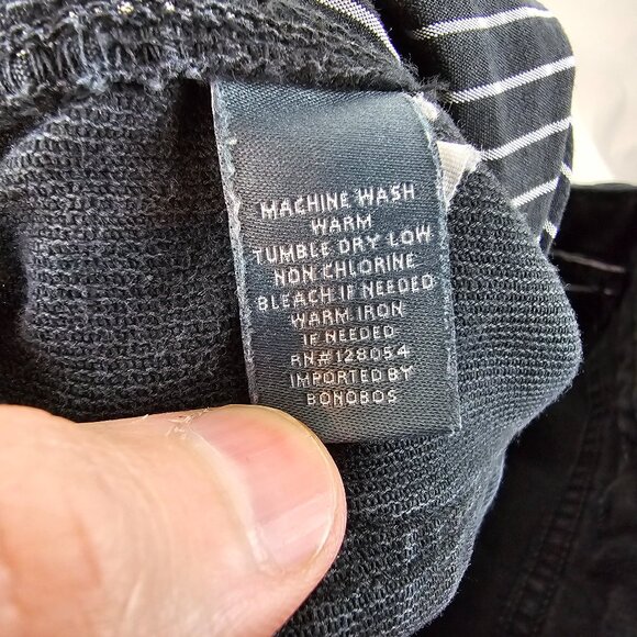 Bonobos Pants Mens 32x32 Gray 5 Pocket Striped Stretch Casual Preppy Normcore A3 - Picture 3 of 10